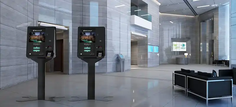 Digital Concierge – Totem digitali per check-in e check-out Digital Concierge - Totem digitali per check-in e check-out