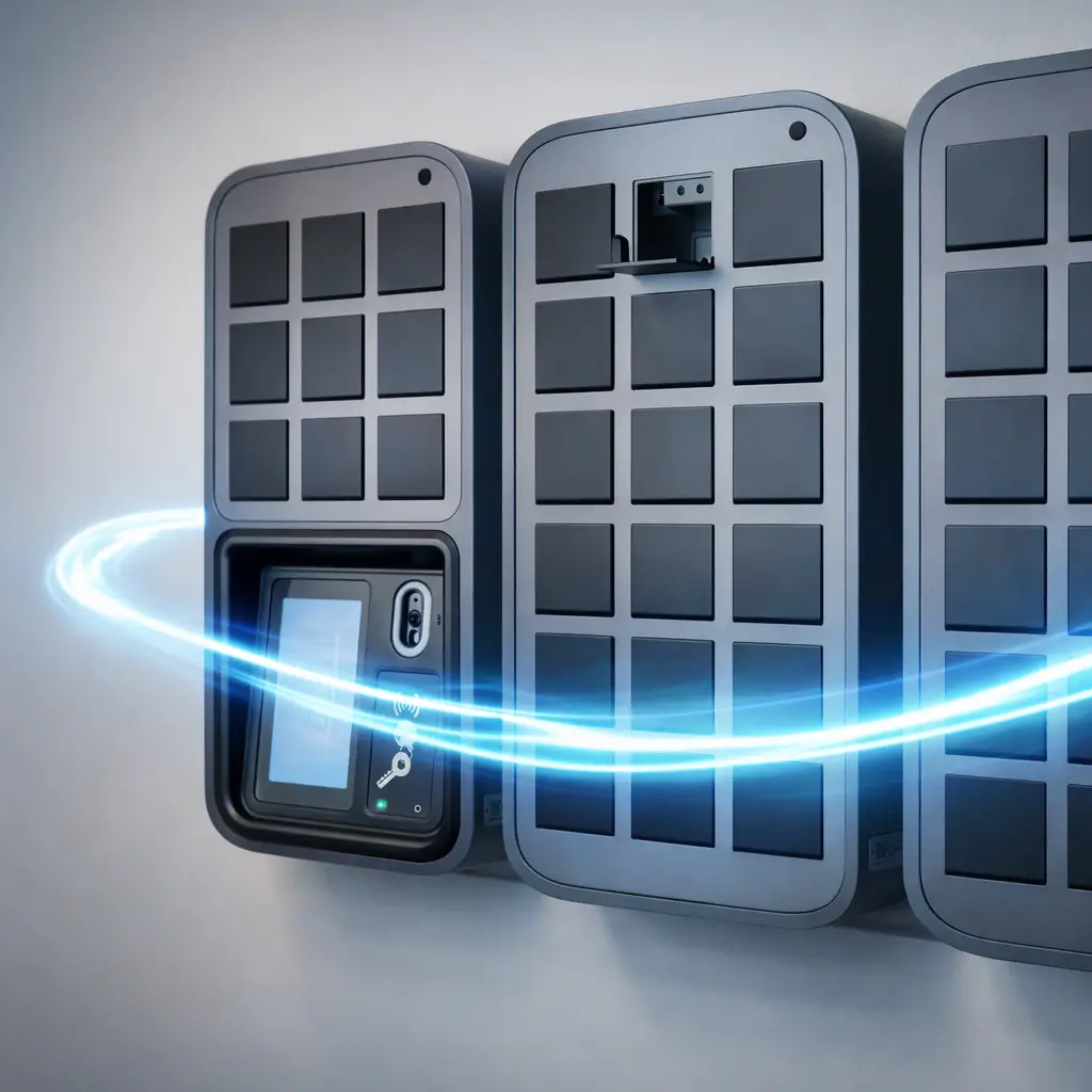 Locker chiavi per accesso controllato